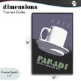 thumbnail image 4 of Stupell Industries Art Deco Paradi Coffee & Espresso Black Framed Giclee Art, 12 x 18, by Jadei Graphics, 4 of 8