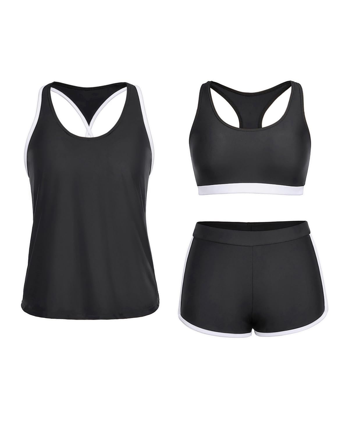 Trendyol Traje De Baño De Punto Liso Para Mujer, Aceite, 40