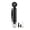 Black, variant on YIFAEUX Mini Basketball Inflator with Pressure Gauge Premium Dual Action Ball Pump Soccer Football Air Inflator