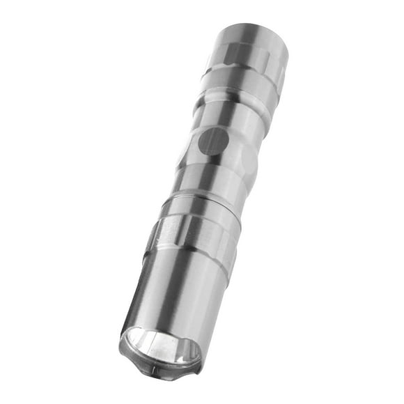 Kyusrd Summer Outdoor Patio Deals!LED Flashlight 3W Bright LED Battery-Powered Handheld Pocket Compact Torch Flashlight Metal Key Chain Flash Light For Reading Camping Hiking Out