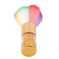 thumbnail image 4 of Limpiador suave de brochas para quitar el polvo de uñas, para brochas de colorete de Gel acrílico y UV (mango dorado), 4 of 8