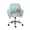 Turtle Hibiscus, variant on Xoenoiee Abstract Boho Geometric Art Print Stretch Back Dining Chair Cover with Armrest Accent Chair Cover Slipcover with Arm, Washable Upholstered Arm Dining Chair Protector for Dining Living Room