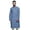 Medium Blue, variant on Atasi Indian Long Kurta For Mens Summer Wear Cotton Poplin Wedding Kurta Shirt