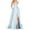 3-Light Blue, variant on Prom Dresses Ladies Long Women Elegant Backless Long New Long Dress Dressescrisn Satin Spaghetti Party Prom Dress Side Slit Wedding Evening Party Dress with Pockets Features: