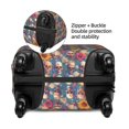 thumbnail image 2 of Yiaed Skull sunflower daisy Print Travel Luggage Cover Suitcase Protector Fits 18-32 Inch Luggage Wheel Covers Patterned Elastic Luggage Anti-scratch（No luggage）-Large, 2 of 5
