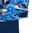 thumbnail image 2 of Men's Chubbies Blue Tennessee Titans Game Day Fit Classic Lined Swim Trunks, 2 of 3