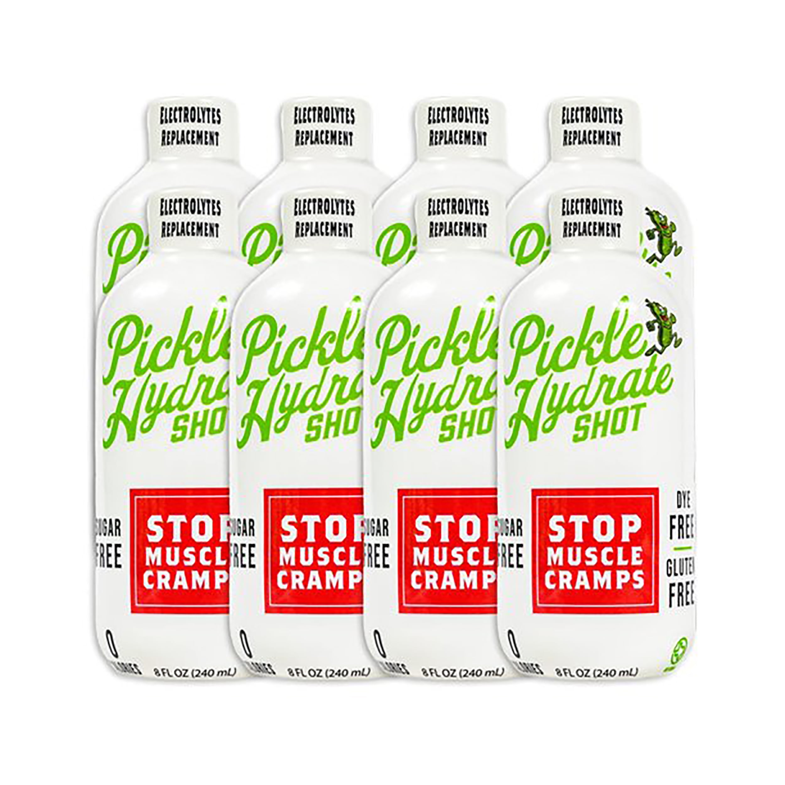 Pickle Hydrate Shot for Cramps Relief Electrolyte Replacement Pickle Juice Drink Extra Strength
