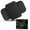 Black, variant on Red Car Console Cover, Leather Car Center Console Cushion Pad with Sided Pockets, Protective Car Armrest Cushion for Most Kinds of Vehicles Interior Accessories