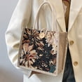 thumbnail image 4 of Willtoo Small Tote Bags for women, Multi-Color Canvas Handbags with Button Closure, Art Painting Purses Personalized Bento Bags Grocery Shopping Bags, 4 of 6