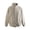 apricot, variant on 2026 Trend Mens Zip Up Cropped Crewneck Collar Sweatshirt Spring Fall Casual Sweatshirt