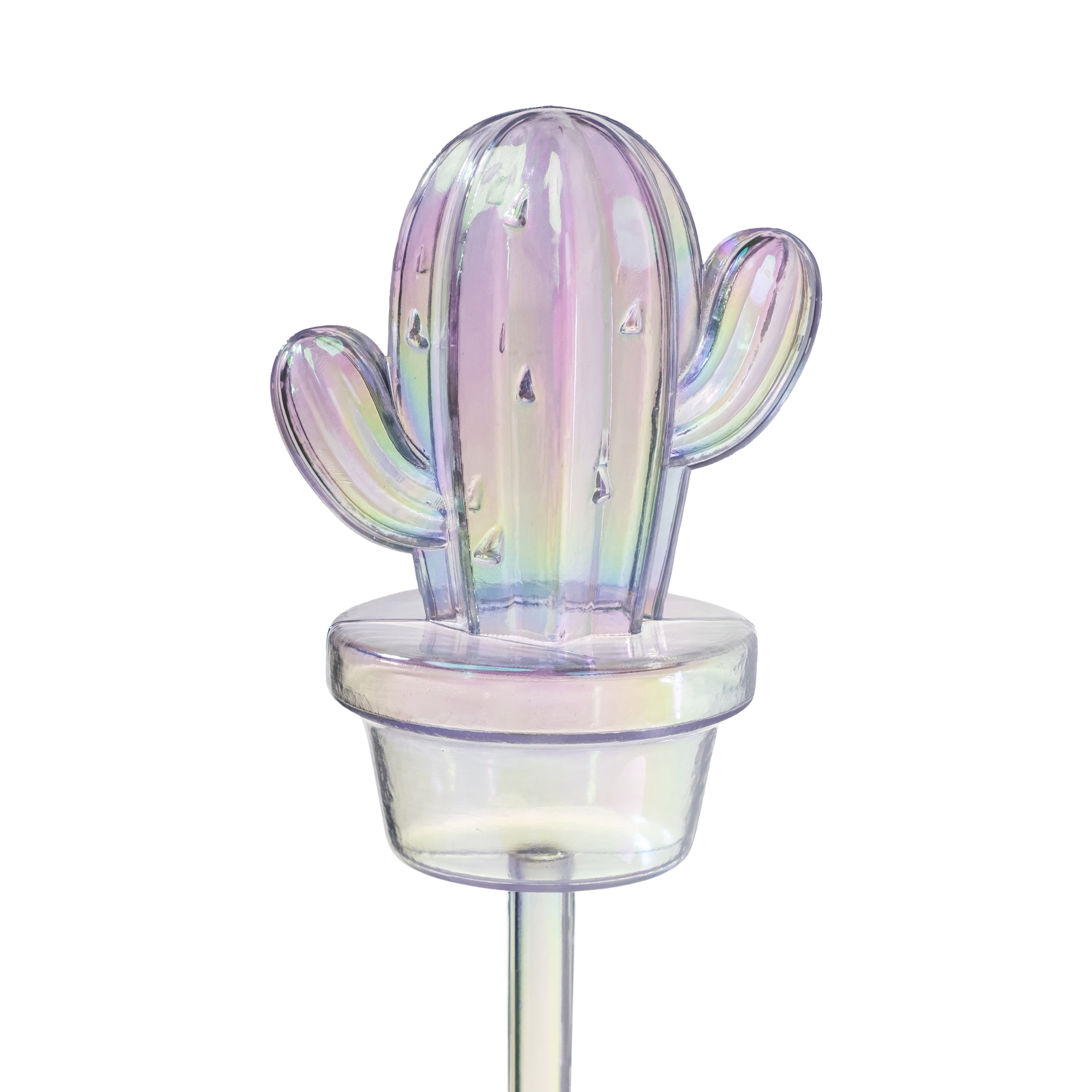 Mainstays Plastic Clear Cactus Self Watering Globe, 200 ml
