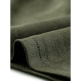 thumbnail image 5 of GRACE & GRANDEUR Robe Salopette Grande Taille pour Femmes Col en V Poche Bretelles en Velours Jupe Mini Vert Armée 1X, 5 of 5