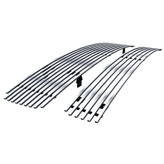 APS Premium Stainless Steel Chrome Billet Grille Grill Insert Compatible with Nissan Maxima 2009-2014 Combo N19-A47778N