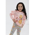 thumbnail image 3 of Disney Winnie the Pooh Piglet Floral Fleece Sweatshirt and Leggings Outfit Set Infant to Little Kid, 3 of 5