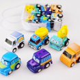 thumbnail image 6 of SNNROO Pull Back Cars for Toddlers, 6 Pack Construction Vehicles Toys for Baby Kids 1 2 3 Years Old Boys Child, Friction Powered Pull Back and Go Mini Vehicles for Kids Party Favors Birthday Game, 6 of 6
