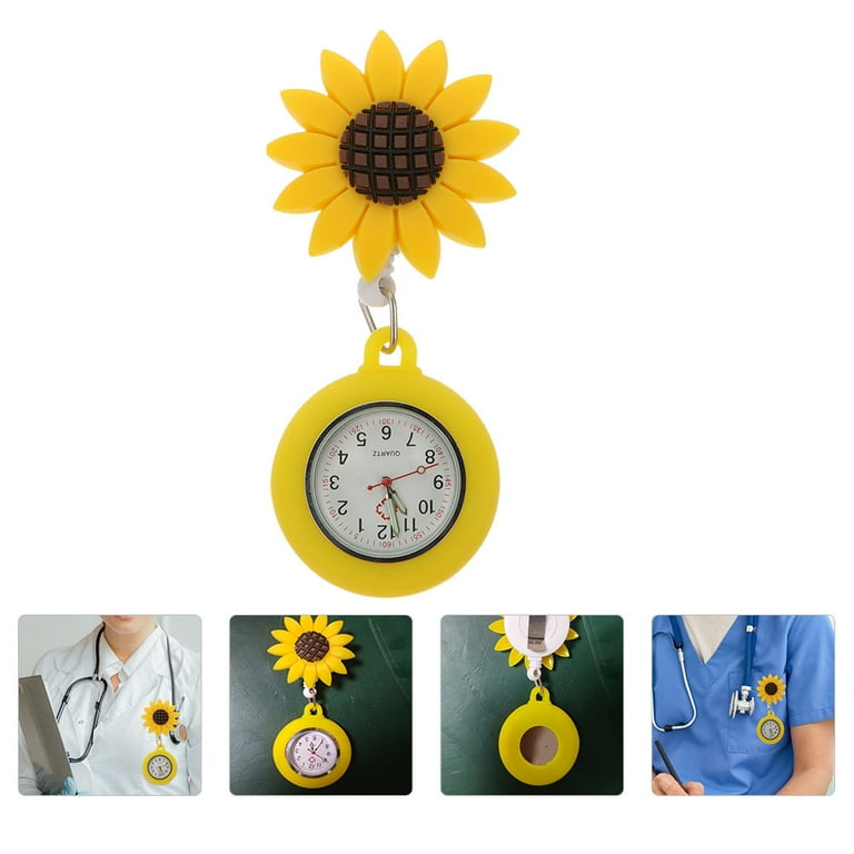Watch Nurse Fob Nurses Clip Pocket Watches Hanging Badge Digital