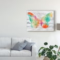 thumbnail image 3 of Trademark Fine Art 'Wings on Wood I' Canvas Art by Jennifer Goldberger, 3 of 4