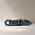 thumbnail image 2 of Meridian Furniture Lynx Green Marble Decorative Chain Links, 2 of 6