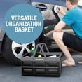 thumbnail image 5 of CleverMade Space-Saving Collapsible Shopping Basket 32L Foldable, Stone 1 Pack, 5 of 7