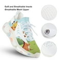 thumbnail image 3 of Cute Safari Animals in Garden Walking Shoes for Men Woman Lightweight Tennis Fashion Elastic Sports Shoes Cushion Basketball Shoes, 3 of 8
