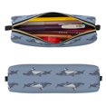 thumbnail image 2 of Easygdp Cute Whale para Estuche de Lápices de Cuero, Estuche de Papelería de Cuero, Estuche de Gran Capacidad con Cremallera, 2 of 7