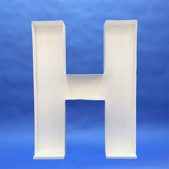 39 inch Letter - H Mosaic Frame (1 Pack) - Party Supplies Decoration
