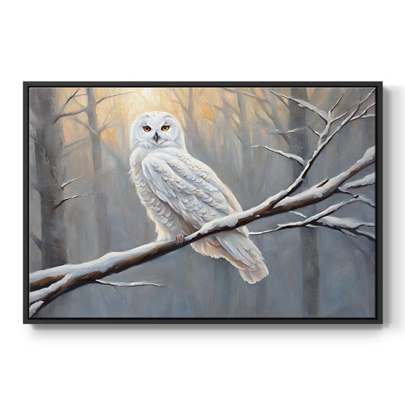 Vintage Landscape-CCXII By Wexford Home Framed in Black Wood Gallery Wrapped Canvas 17 in. x 25 in.