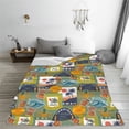 thumbnail image 5 of Sikiie Hawaiian Style Ultra-Soft Micro flannel Blanket Luxury All Seasons Warm Blanket for Bedding Sofa and Travel (4 sizes)-60"x50", 5 of 7