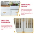 thumbnail image 3 of Miangastore 2 Pcs Tiroirs Demi-Ronds pour Armoire de Cuisine, Chambre, Armoire, Tiroirs de Porte, 3 of 8