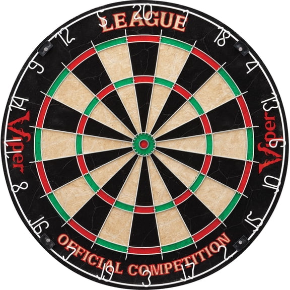 Viper League Regulation Size Steel Tip Sisal Dartboard