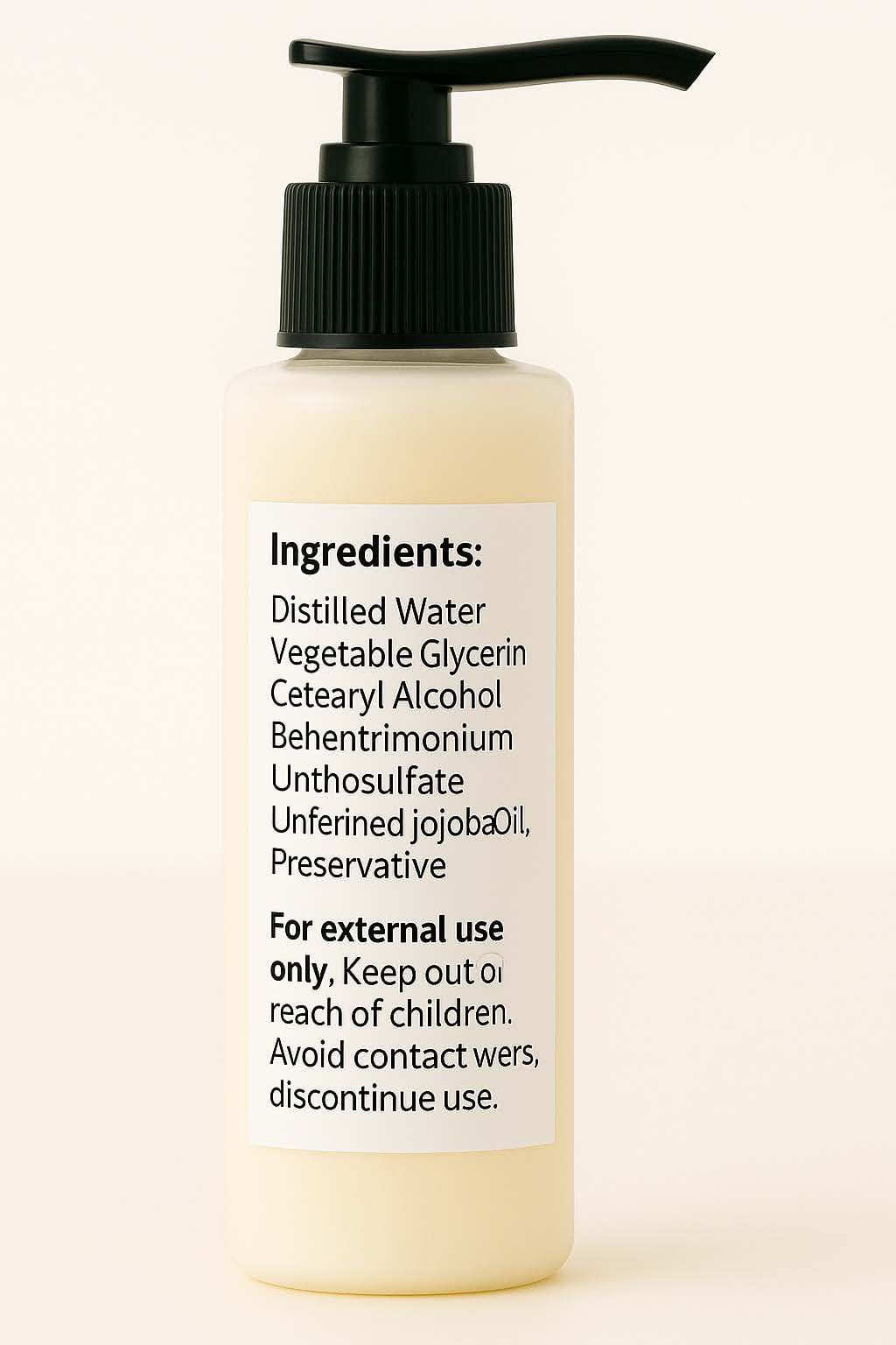 Pure & Natural Body Essentials Daily Moisture Lotion, Lightweight Hydrating Body Lotion with Jojoba Oil & Vitamin E, Unscented for Sensitive Skin, 8 oz