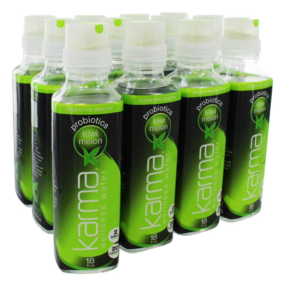 Karma Wellness Water Probiotics Kiwi Melon 12 Bottle(s)