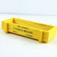 thumbnail image 1 of Colourful Rectangle Plant Pot Decorative Wooden Plant Flower Boxes Garden Crates Table Flower Pot Garden Home Decor, 1 of 3