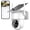White - 1 Pack, variant on 2.4g WiFi Cameras Outdoor, 360? View Solar Cameras for , Color Night Vision, AI Detection, 2-Way Audio, Spotlight Siren , SD/Cloud Storage