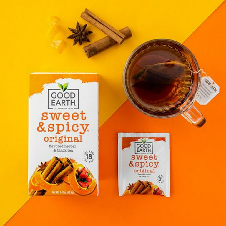 Good earth sweet and top spicy tea k cups