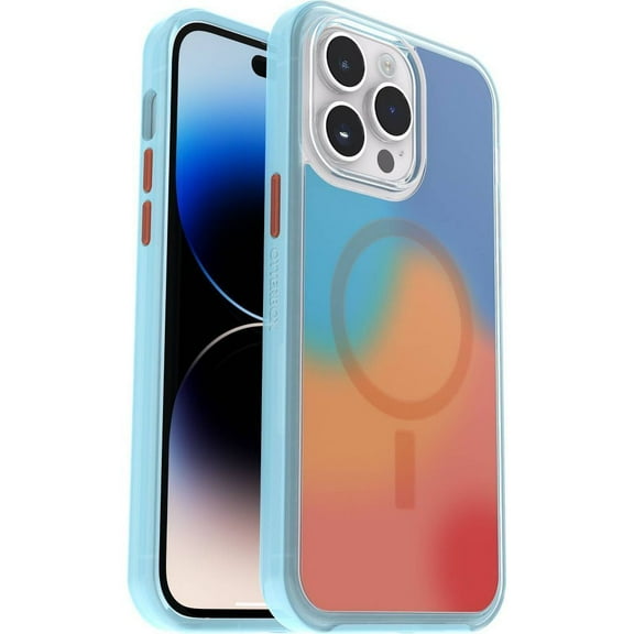 Restored OtterBox SYMMETRY SERIES+ Case with MagSafe for iPhone 14 Pro -Colorful Gossamer (Refurbished)