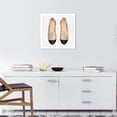 thumbnail image 2 of Wynwood Studio Prints Lady Slippers Fashion and Glam Shoes Wall Art Canvas Print Brown Tan 20x20, 2 of 3
