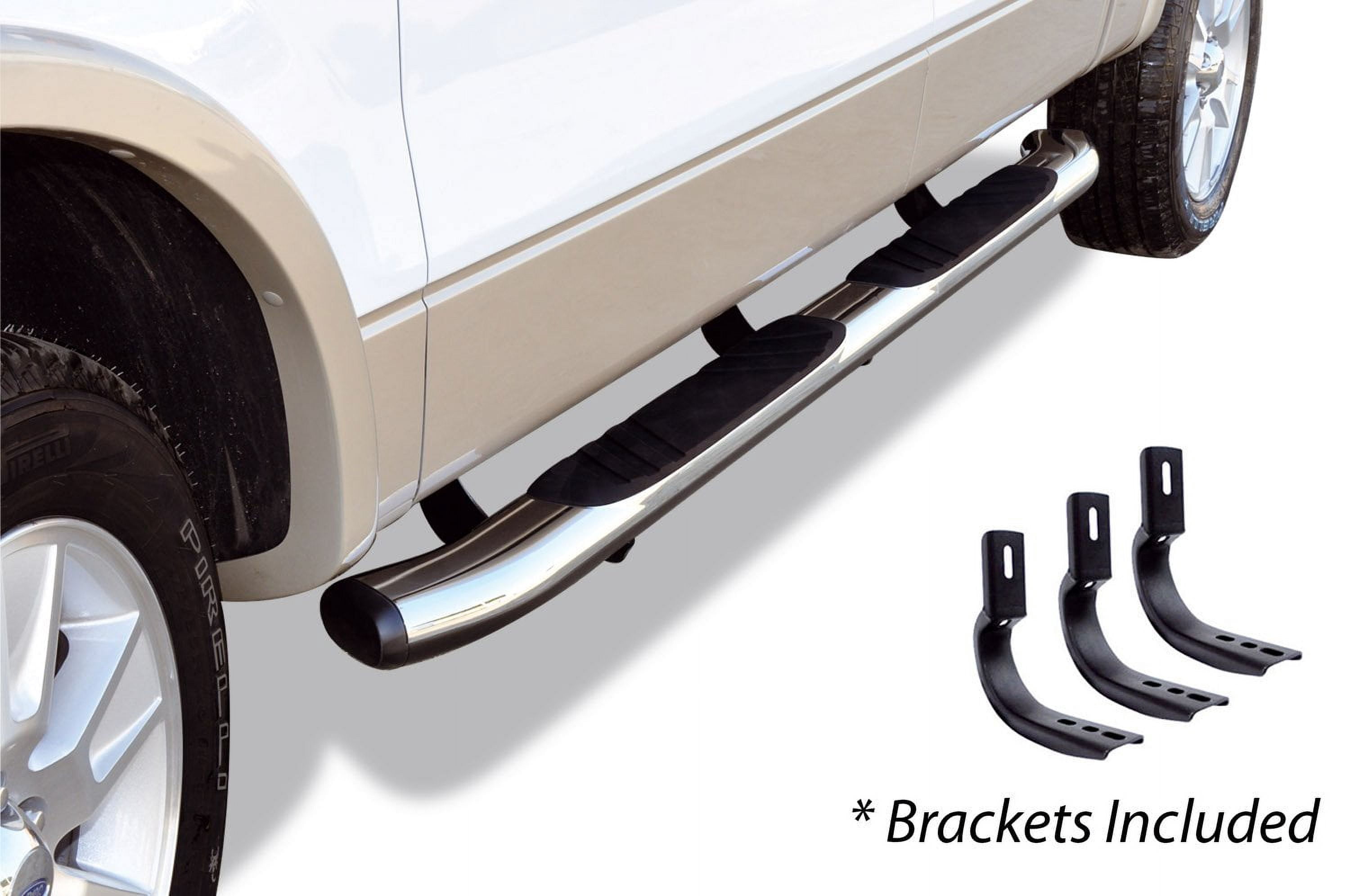 Go Rhino! 5" OE Xtreme Composite Side Steps for 2009-2024 Ram 1500/2500/3500, Chrome