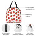 thumbnail image 3 of Rocae Strawberries for Insulated Lunch Bag for Women Men,Large Lunch Box for Work School Picnic Hiking Daytrip, 3 of 5