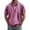 Pink, variant on Adult Polos for Men Short Sleeve Button Tee Shirt Basic Purple Mens Clothes