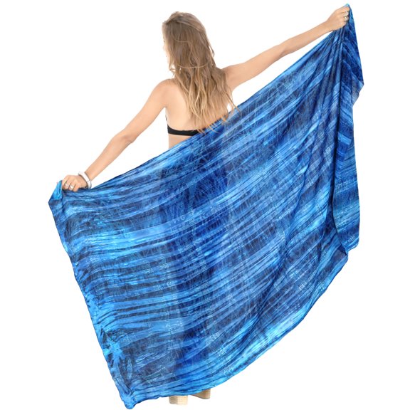 HAPPY BAY Women's Bikini Sarong Swimwear Swim Cover up Skirt Bathing suit Summer Wraps Swimsuit Beach Wrap Coverups for Women Beachwear One Size Regal, Stripes