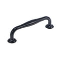 thumbnail image 3 of FUEENIRVA black bathroom knobs Aluminum Alloy Modern Flat Back 1Pack for Bathroom Cabinet, 3 of 5