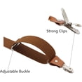 thumbnail image 4 of Timiot Men’s Y-Back 4 Metal Clip Elastic Wide Suspenders Perfect For Both Casual&Formal, 4 of 4