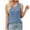 Blue, variant on Besolor Tank Tops for Women Trendy Keyhole Neck Knit Sleeveless Blouses Summer Casual Basic Tee Shirts