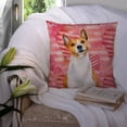 thumbnail image 3 of Love Design with Dog Fabric Decorative Pillow, 3 of 4