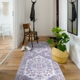 thumbnail image 5 of CAMILSON Machine Washable Rug Distressed Vintage Area Rugs Stain and Water Resistant Traditional Bohemian Indoor Carpet (2x6 2002-Grey), 5 of 8