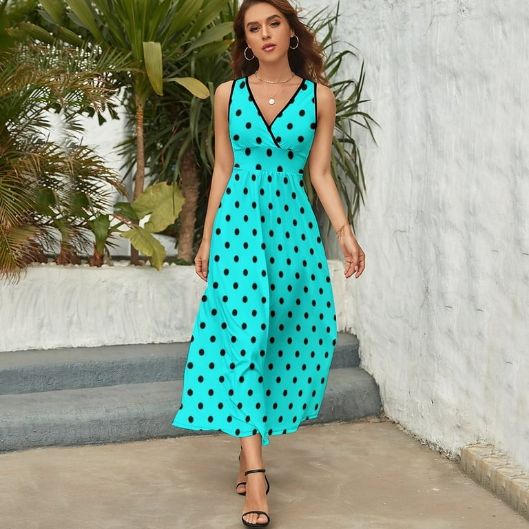 black with turquoise dress Black Turquoise Diamond Fitted Dress main image 1