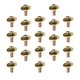 thumbnail image 5 of EeaseMX Tornillos de reemplazo de bricolaje de 20 piezas de bricolaje Tornillos de sarcasía de montaje de tambor de seta, 5 of 7