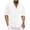 White, variant on NaWent Men's Casual Button Down Shirt Long Sleeve Linen Chambray Shirt White 10(XL)