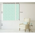thumbnail image 5 of Ambesonne Leafy Scene Peel & Stick Wallpaper for Home, Falling Dreamy Leaves, 13"x72", Almond Green White, 5 of 5